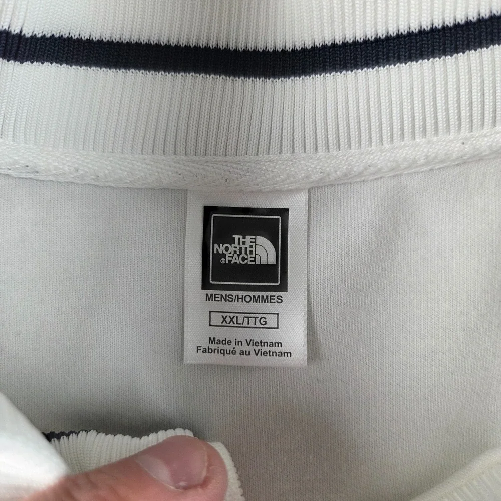 The North Face Track Jacket Mens 2XL White Full Zip Retro Y2K‎